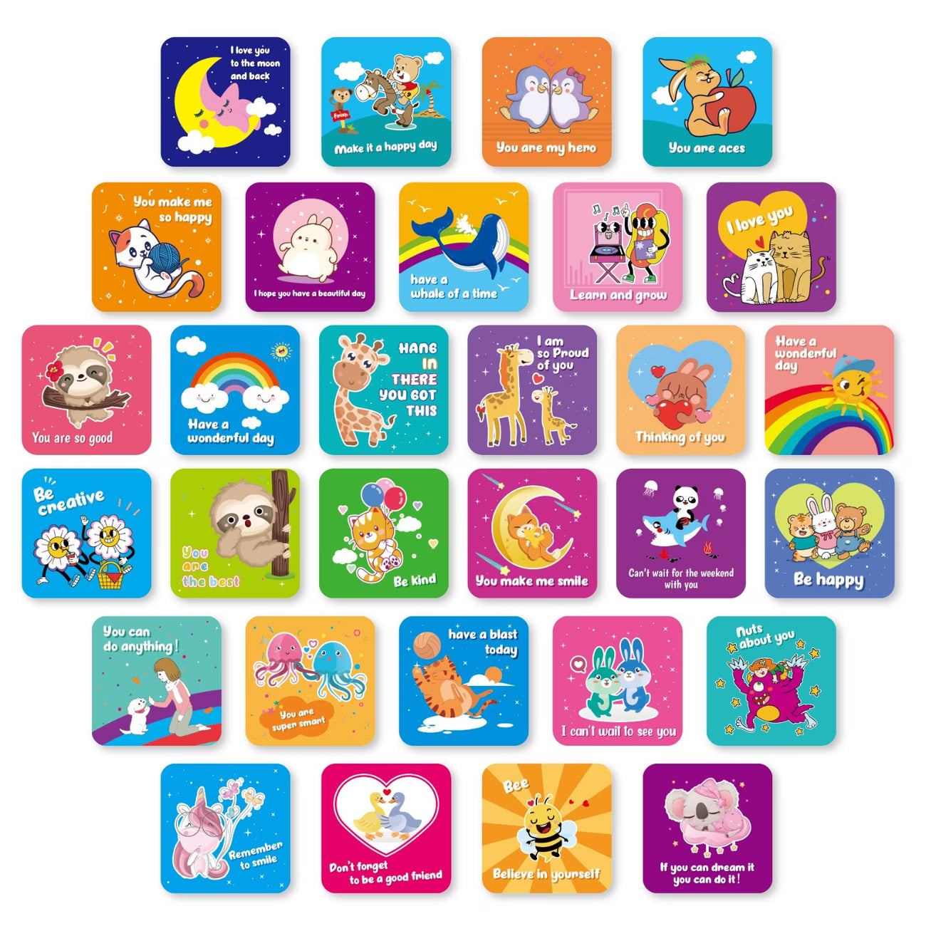 Lunchkins Lunchbox Message Cards